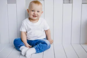 Custom baby clothes with unique print designs for personalized gifts